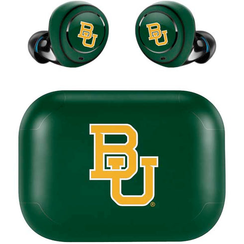 Baylor University BU - Green Amazon Echo Buds Skin