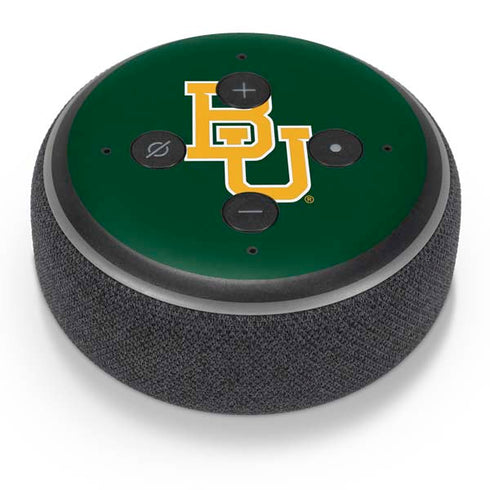 Baylor University BU - Green Amazon Echo Dot Skin