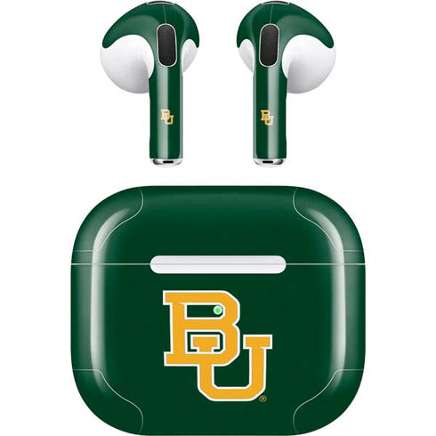 Baylor University BU - Green Apple AirPods (3rd Gen 2021) Skin