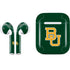 Baylor University BU - Green Apple AirPods Skin