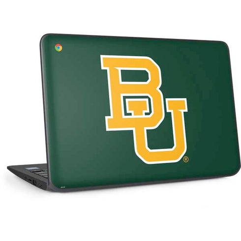 Baylor University BU - Green HP Chromebook Skin