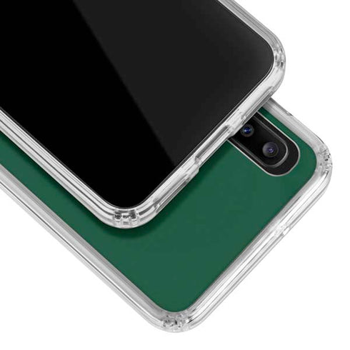 Baylor University BU - Green Galaxy A20 Clear Case