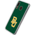 Baylor University BU - Green Galaxy A20 Clear Case