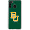 Baylor University BU - Green Galaxy A21 Clear Case