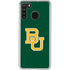 Baylor University BU - Green Galaxy A21 Clear Case