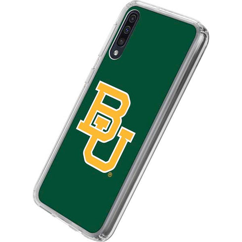 Baylor University BU - Green Galaxy A50 Clear Case