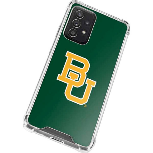 Baylor University BU - Green Galaxy A52 5G Clear Case