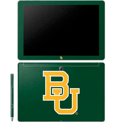 Baylor University BU - Green Galaxy Book 12in Skin
