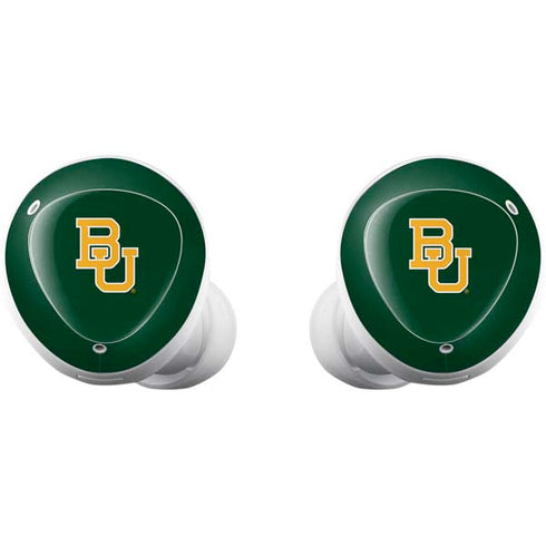 Baylor University BU - Green Galaxy Buds Plus Skin