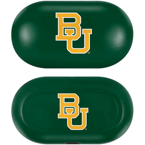 Baylor University BU - Green Galaxy Buds Skin