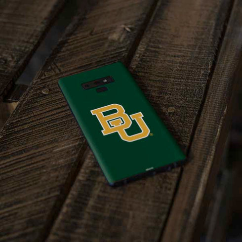 Baylor University BU - Green Galaxy Note 9 Skin