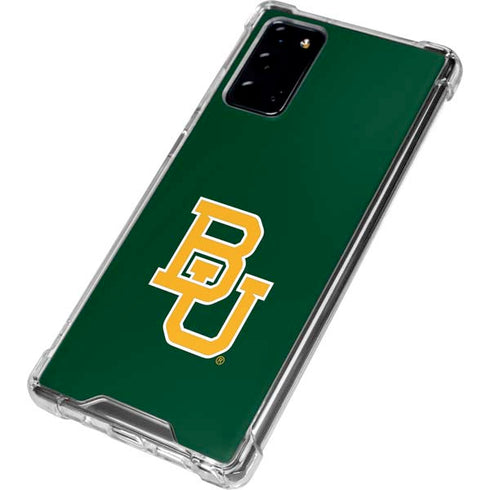 Baylor University BU - Green Galaxy Note20 5G Clear Case