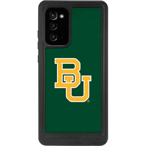 Baylor University BU - Green Galaxy Note20 5G Waterproof Case