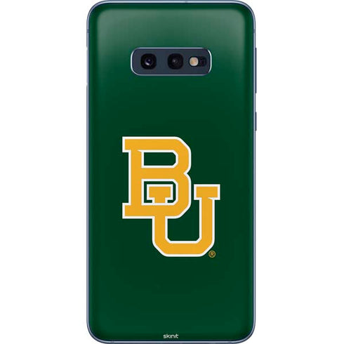 Baylor University BU - Green Galaxy S10e Skin