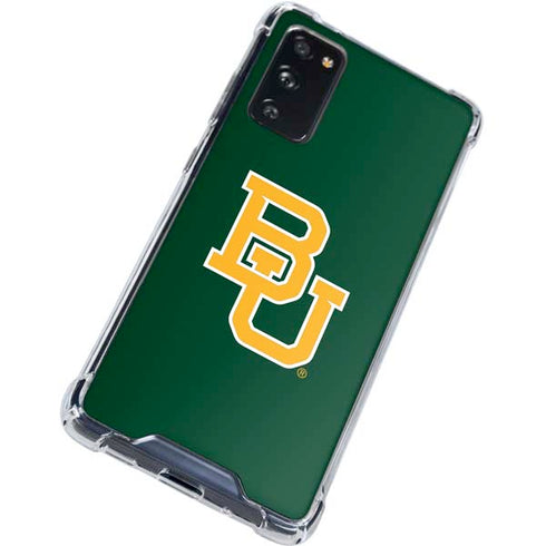Baylor University BU - Green Galaxy S20 FE Clear Case