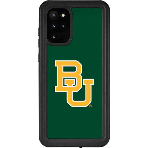 Baylor University BU - Green Galaxy S20 Plus Waterproof Case