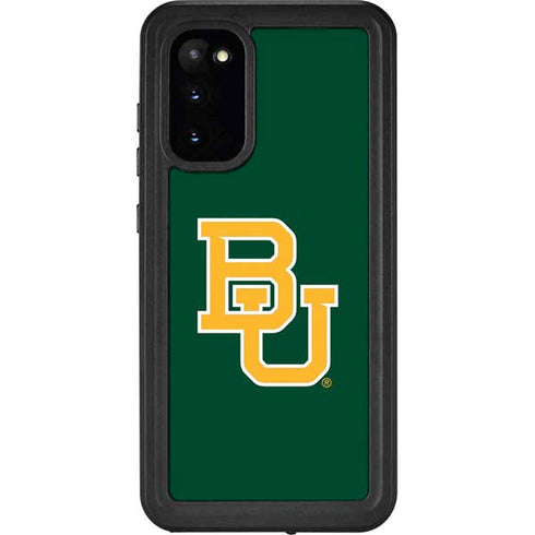Baylor University BU - Green Galaxy S20 Waterproof Case