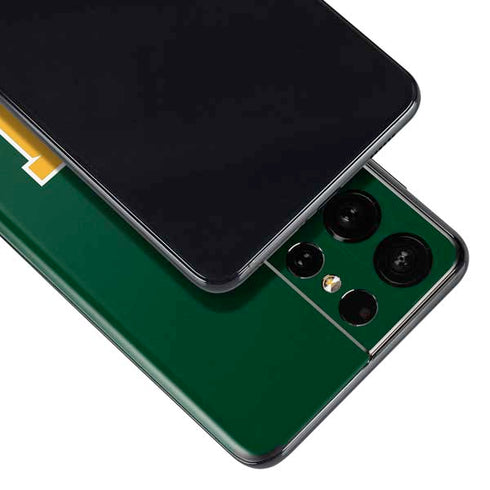 Baylor University BU - Green Galaxy S21 Ultra 5G Skin