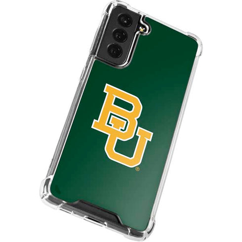 Baylor University BU - Green Galaxy S22 Clear Case