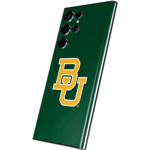 Baylor University BU - Green Galaxy S22 Ultra Skin