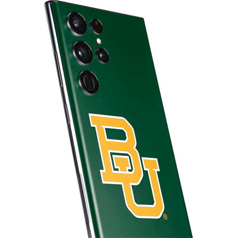 Baylor University BU - Green Galaxy S22 Ultra Skin