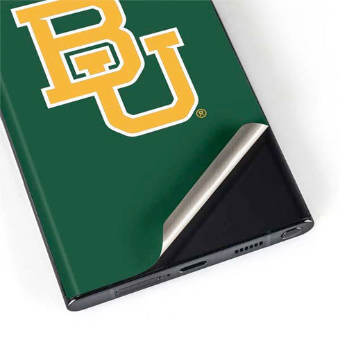 Baylor University BU - Green Galaxy S22 Ultra Skin