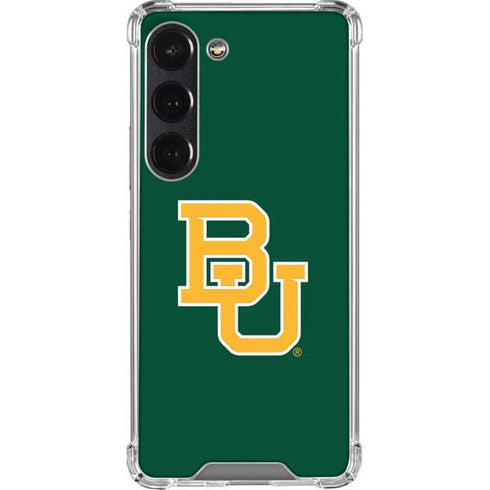 Baylor University BU - Green Galaxy S23 Clear Case