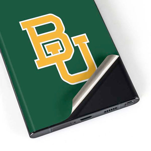 Baylor University BU - Green Galaxy S23 Ultra Skin