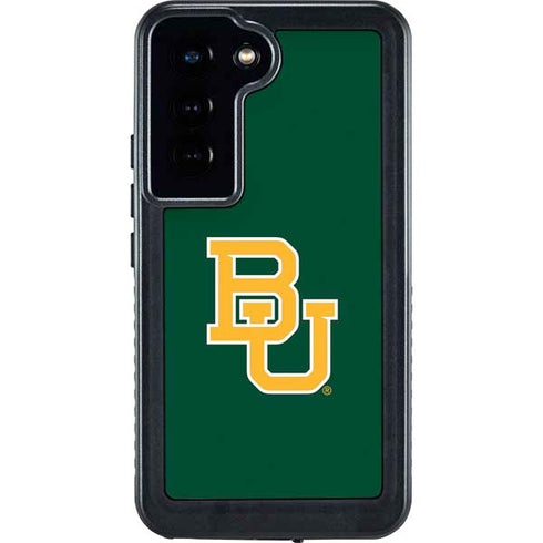 Baylor University BU - Green Galaxy S23 Waterproof Case