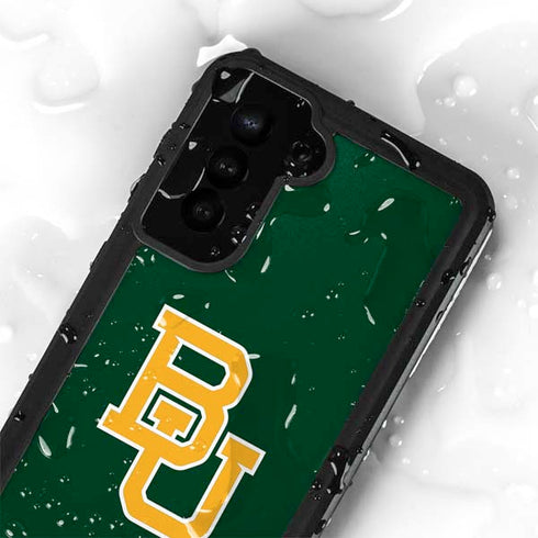 Baylor University BU - Green Galaxy S23 Waterproof Case