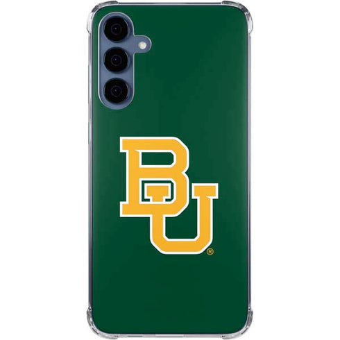 Baylor University BU - Green Galaxy S24 Clear Case