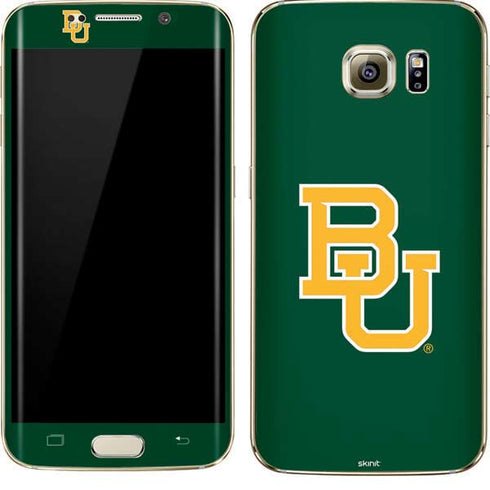 Baylor University BU - Green Galaxy S7 Edge Skin