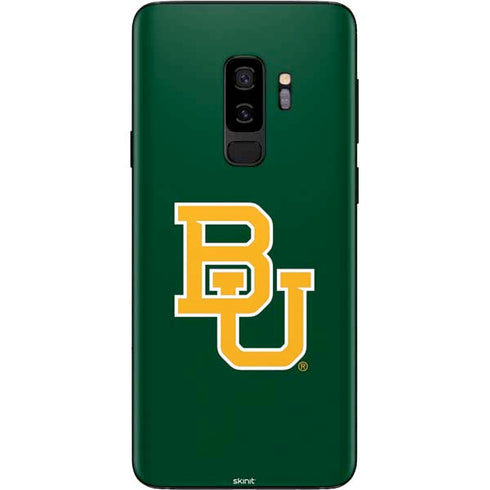 Baylor University BU - Green Galaxy S9 Plus Skin