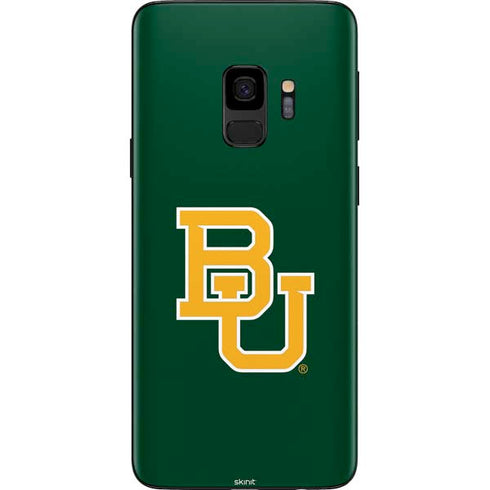 Baylor University BU - Green Galaxy S9 Skin
