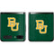 Baylor University BU - Green Galaxy Z Flip Skin