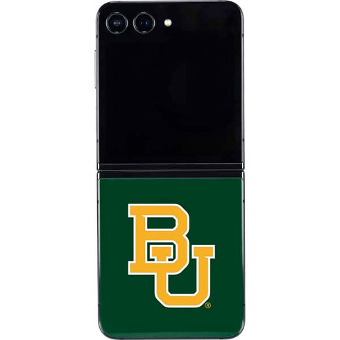 Baylor University BU - Green Galaxy Z Flip5 5G Skin