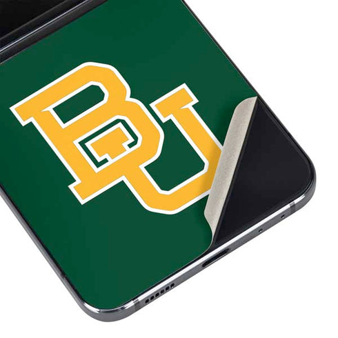 Baylor University BU - Green Galaxy Z Flip5 5G Skin