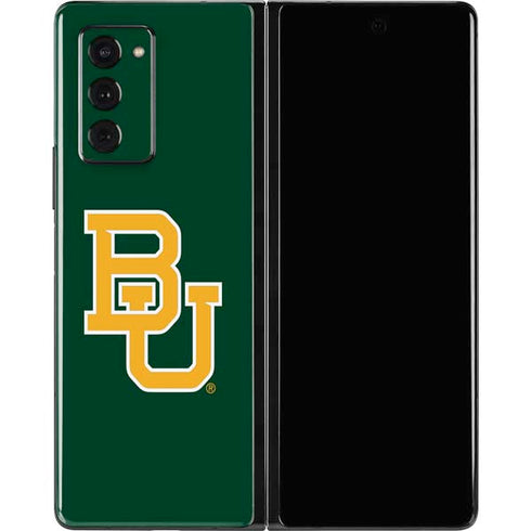 Baylor University BU - Green Galaxy Z Fold2 5G Skin