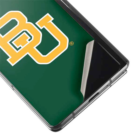Baylor University BU - Green Galaxy Z Fold2 5G Skin