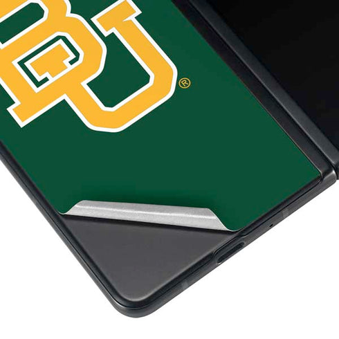 Baylor University BU - Green Galaxy Z Fold3 5G Skin