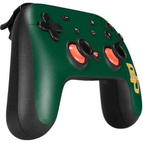 Baylor University BU - Green Google Stadia Controller Skin
