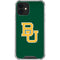 Baylor University BU - Green iPhone 12 Clear Case