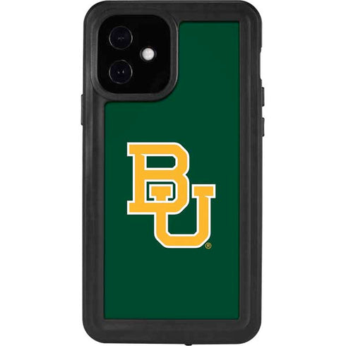 Baylor University BU - Green iPhone 12 Waterproof Case