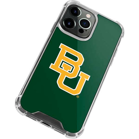 Baylor University BU - Green iPhone 13 Pro Clear Case