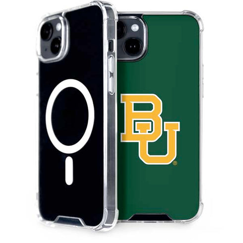 Baylor University BU - Green iPhone 15 Plus MagSafe Case