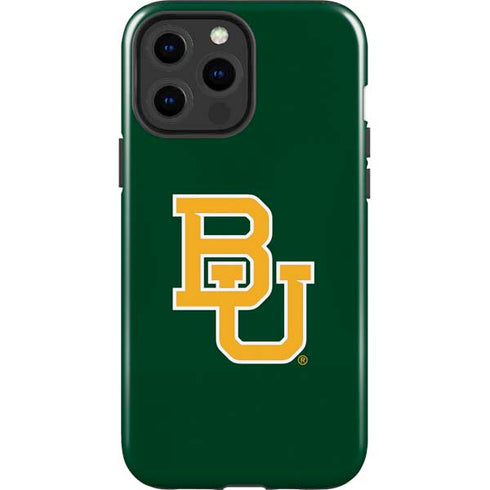 Baylor University BU - Green iPhone 15 Pro Max Impact Case