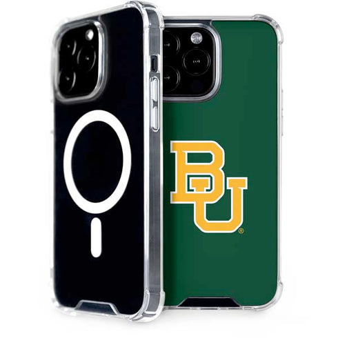 Baylor University BU - Green iPhone 15 Pro Max MagSafe Case