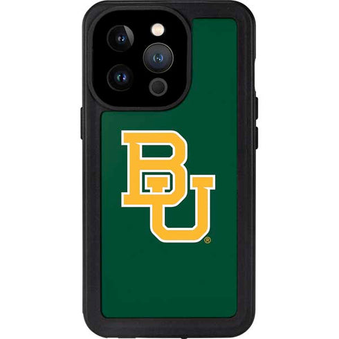 Baylor University BU - Green iPhone 14 Pro Waterproof Case