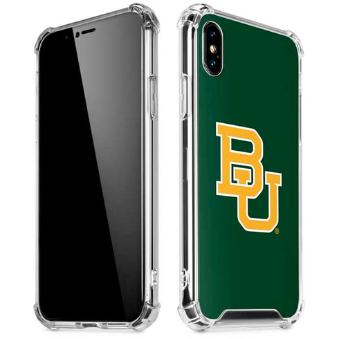 Baylor University BU - Green iPhone XS Max Clear Case