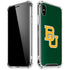 Baylor University BU - Green iPhone XS Max Clear Case